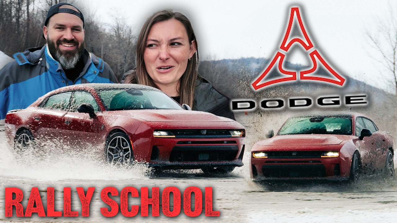 Dodge Handed us the Keys to a 2026 Charger... in the snow!