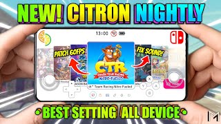 🚀 CITRON EMULATOR NIGHTLY UPDATE!! Set Up & Setting Terbaik Untuk Semua Device | Citron Emulator