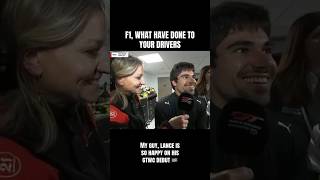 Lance Stroll smiling, brought his joy back, it’s his longest interview. #lancestroll #gt3 #gtworld