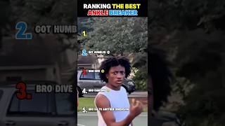 RANKING THE BEST ANKLE BREAKER #sports #anklebreakers #basketballshorts #basketball #nba #shorts