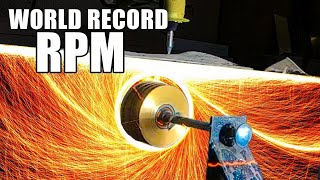 200,000 RPM Brass Wheel Explodes Ceramic Bearings