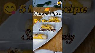 Mango Mithai Recipe | Easy Summer Sweet 🥭 #shorts #recipe #food #ytshorts #mango #summer #mithai