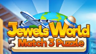 Jewels World : Match 3 Puzzle (Gameplay Android) screenshot 4