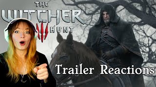 Blind reaction to The Witcher 3 trailers