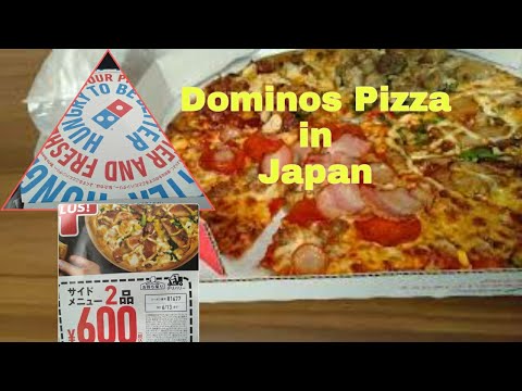 Famous Pizza in Japan? DOMINOS PIZZA??