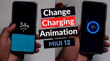 How To Enable New Charging Animation In Any Xiomi And Poco Devices | Miui 12 Charging Animation