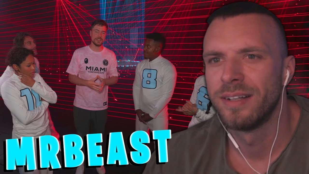 RESTT – REAKCIA NA MRBEAST | WORLD’S DEADLIEST LASER MAZE!