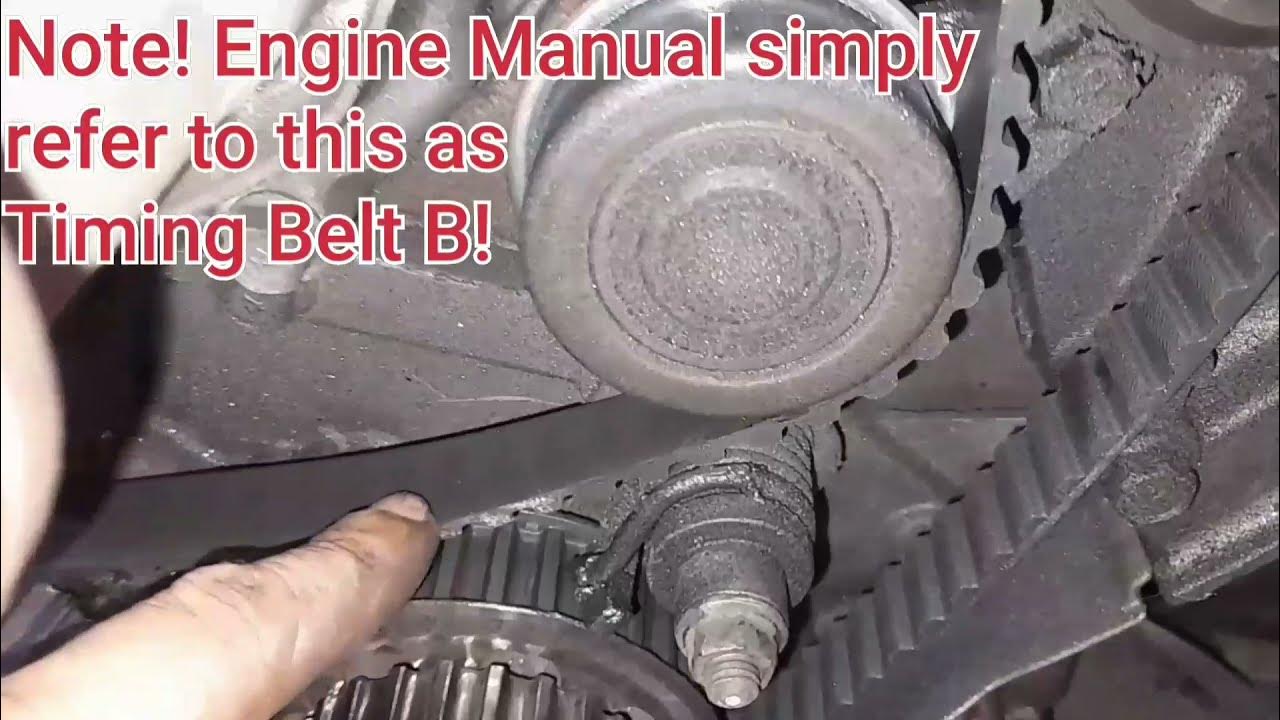 Balancer Shaft Belt Delete 4d56 YouTube