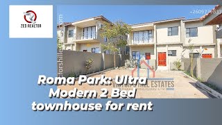 Roma Park 2 BED ULTRA MODERN TOWNHOUSE FOR RENT