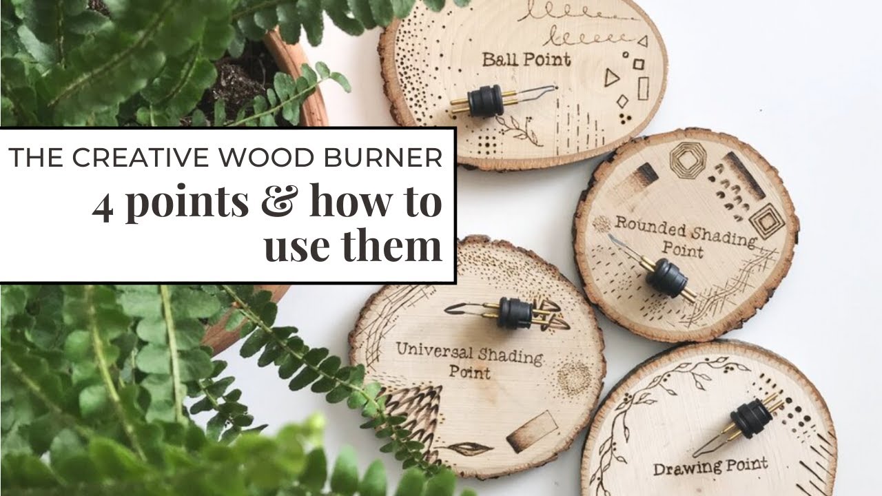 Creative Woodburner - 4 new nibs and how to use them — Wood Burn