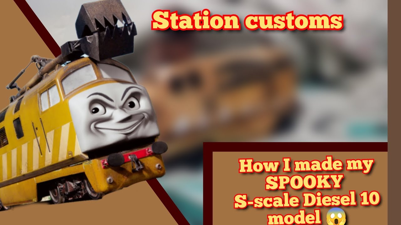 SC: how I made my "S-scale".... Diesel 10... 😥