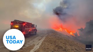 Californians on high alert as new fires scorch California | USA TODAY