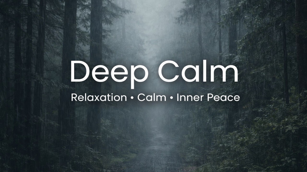 Gentle Forest Rain – Deep Calm | Relaxing Rain Sounds (1 Hour)