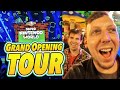 We Attended Super Nintendo World&#39;s GRAND OPENING! - TOUR (Bowser Jr, Pikmin, Chris Pratt &amp; More!)