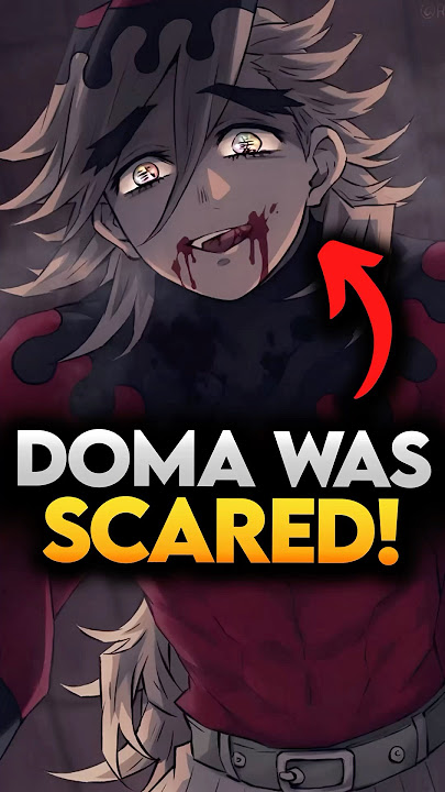 2 Only Times Doma Actually Felt Emotions in Demon Slayer! #demonslayer #shorts