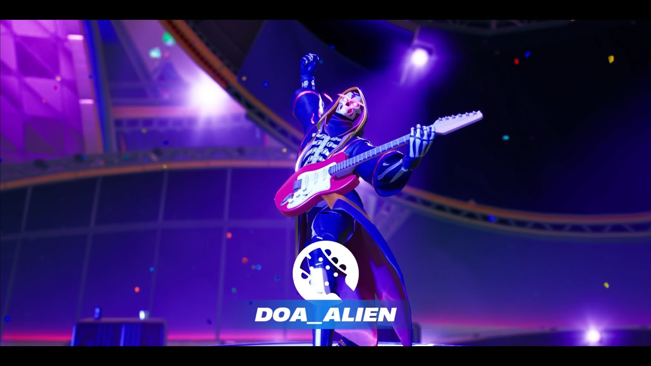 Fortnite - WEEKND - SKULLDRIFTER - GUITAR HERO #4