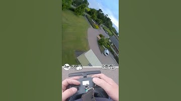 FPV freestyle flight at the docs with stick cam #fpv