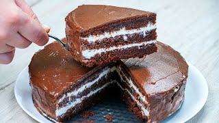 Levný a jednoduchý recept na chutný čokoládový dort!