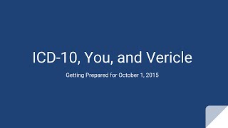 ICD 10 Preparation
