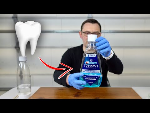 I Left a Tooth in Mouthwash for Two Weeks [Interesting Results]