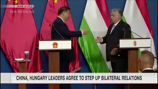 China, Hungary leaders agree to step up bilateral relations
