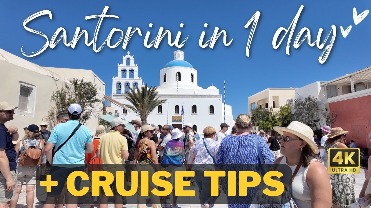 Santorini in One Day| Celebrity Ascent Guided Tour, Akrotiri, Oia & Fira