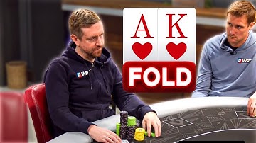 SHOCKING! Andrew Neeme FOLDS ACE KING PREFLOP!