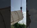 #sailo #erection #by #crane @Rajbalacranes #cranelife #cranevideo #f15 #excavator