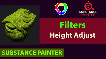 Filters - Height Adjust: Substance Painter Tutorial for Beginners | Mastering 3D Texture Painting!