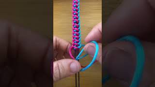 How to make macrame bracelet knot#shorts #diy #bracelet #braceletmaking #jewelrymaking #macrame