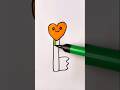 Easy cute Key 🔑 drawing for kids #shorts #art #drawing #funny #viral #comedy  #painting #kids
