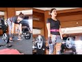 Actress Lakshmi Manchu shares latest workout video