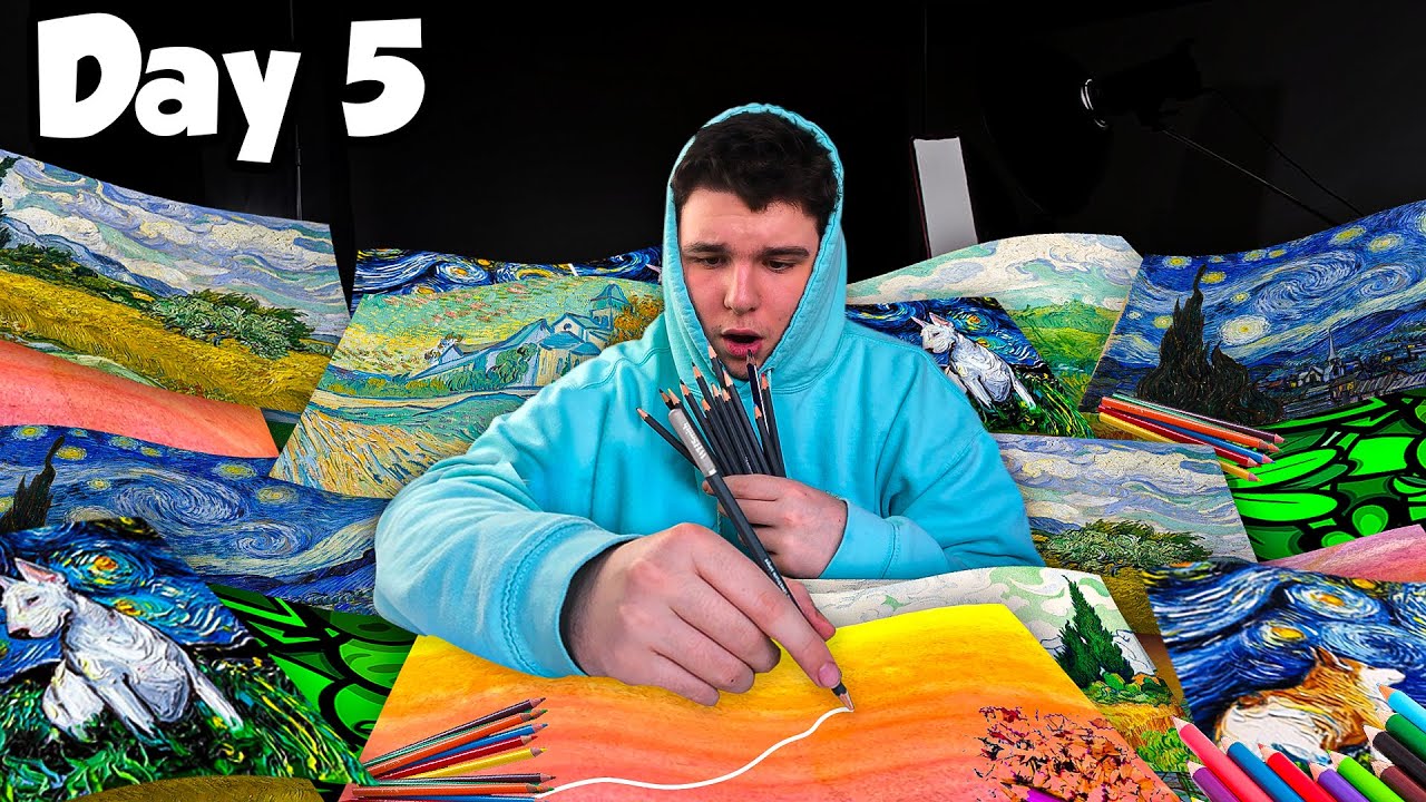 Drawing Until My Colored Pencils Run Out