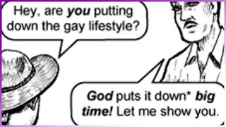 The MOST FESTIVE Chick Tract EVER!