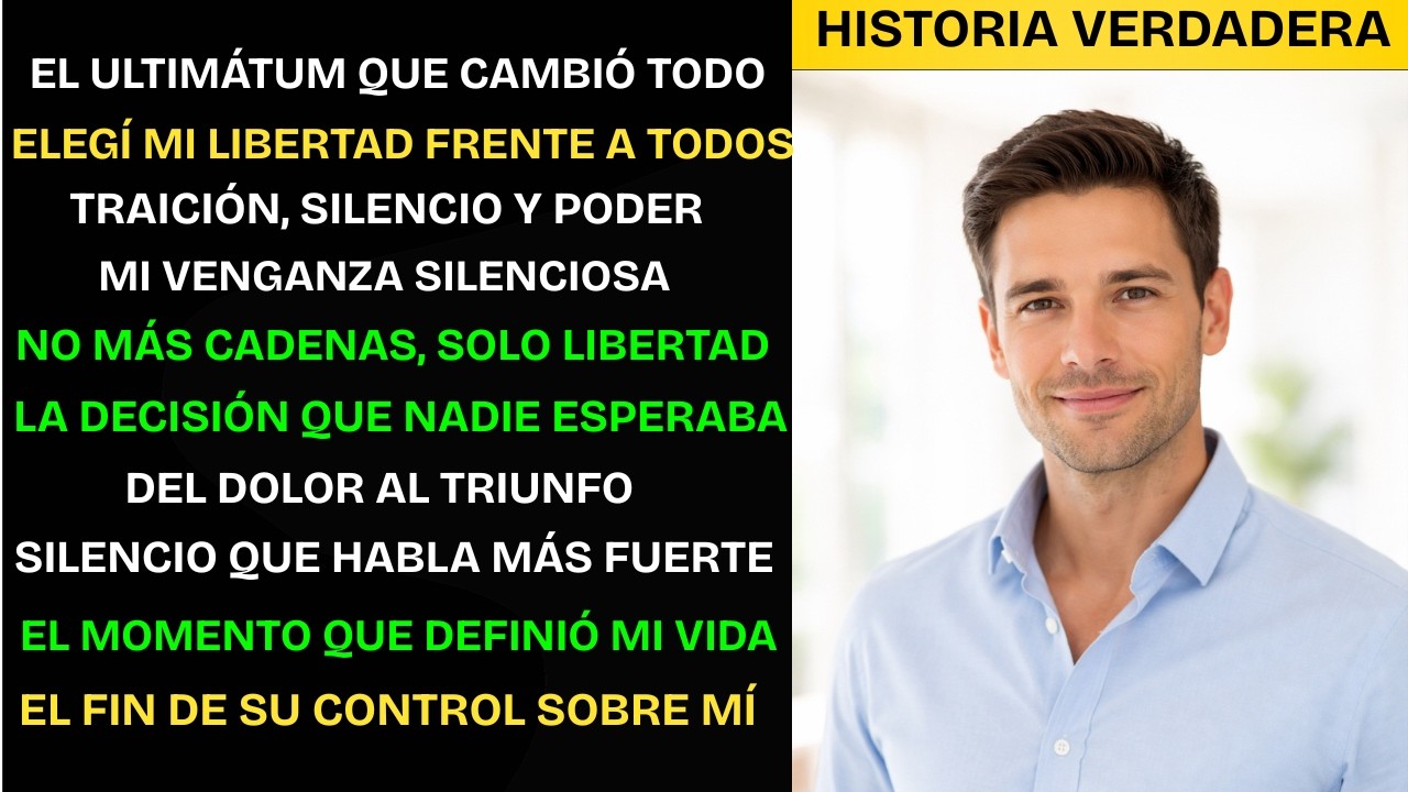 “Ella Me Dio Un Ultimátum y Elegí Mi Libertad”