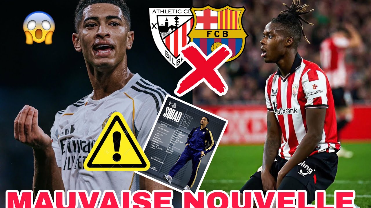 NICO WILLIAMS absent face au FC Barcelone, l'Espagnol à une blessure.. : Papa Demba Diop elu meilleu