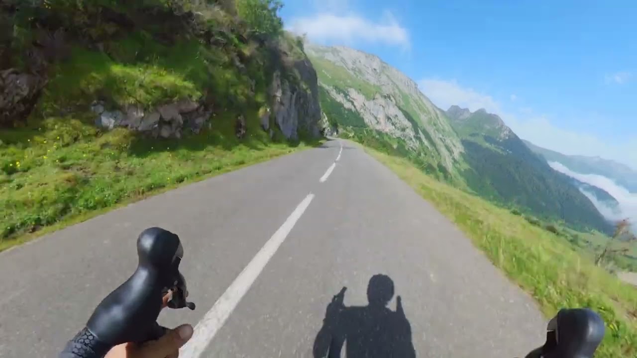 Vélo de route, Col du Soulor et Col d'Aubisque