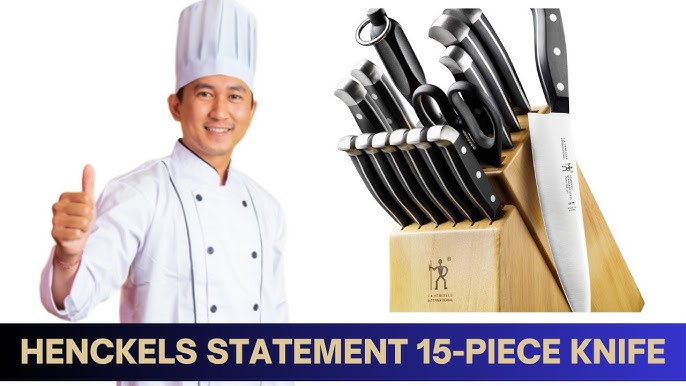 J.A. Henckels International Statement 15-pc Knife Block Set