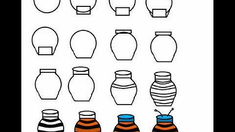 How To Draw A Honey Jar Step By Step Drawing Tutorial