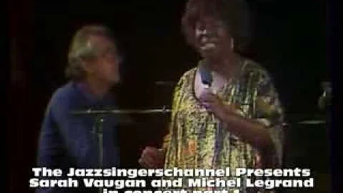 Sarah Vaughan and Michel Legrand in concert part 1