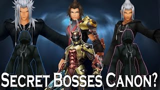 Are Secret Bosses CANON? - Kingdom Hearts