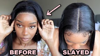 How To Transform A Basic Lace Wig To Look Natural | Tutorial | Cynosure Hair Twingodesses