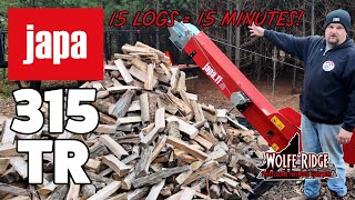 Japa 315+ TR Firewood Processor - Wolfe Ridge