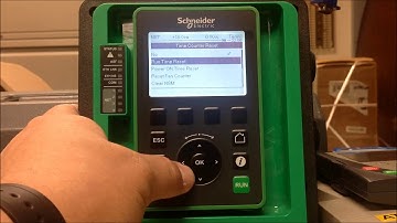 Resetting Run & Power On Counters on Altivar 630/930 Process Drives | Schneider Electric Support