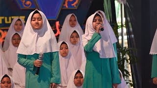 Atuna Tufuli | Suara Emas ning Lula & Paduan Suara Siswi Mathali'ul Falah Kajen