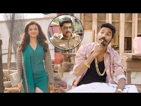 Mass(Maari) Telugu Movie Part 6 | Dhanush | Kajal | Vijay Yesudas | Robo Shankar