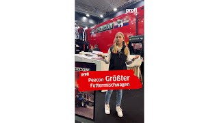 Größter Futtermischwagen der Messe |  Agritechnica mit Anouk #22