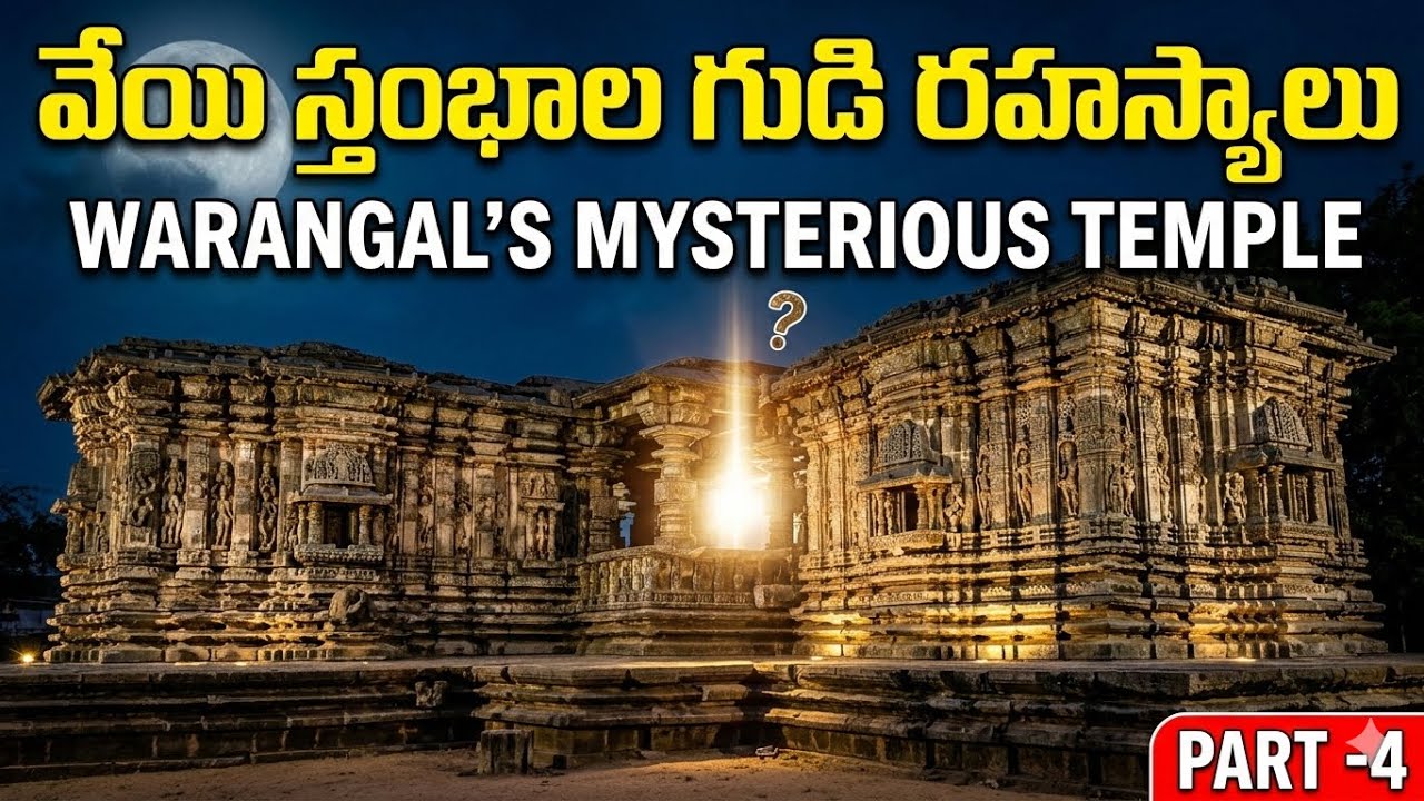 Tousand Pillar Temple Warangal / Warangal Trip Vlog - 3 | Part - 4