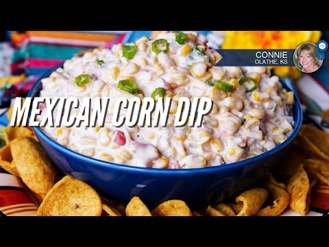 Mexican Corn Dip | super easy appetizer idea!