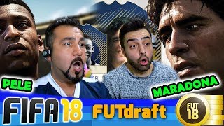 MARADONAYA KARŞI MAÇ! *EFSANELER* | FIFA 18 FUT DRAFT